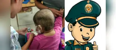 Policía traslada a una bebé a su quimioterapia durante cuarentena por coronavirus Policía traslada a una bebé a su quimioterapia durante cuarentena por coronavirus