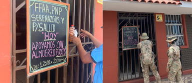 Restaurante de Piura dona almuerzos al personal que trabaja en plena pandemia Restaurante de Piura dona almuerzos al personal que trabaja en plena pandemia