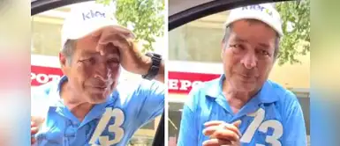 Vendedor ambulante conmueve con emotiva reacción al recibir ayuda económica Vendedor ambulante conmueve con emotiva reacción al recibir ayuda económica