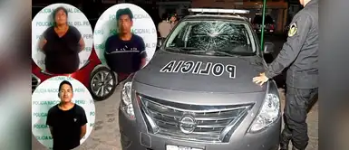 Dos policías son golpeados por turba de jóvenes que no respetaron el toque de queda Dos policías son golpeados por turba de jóvenes que no respetaron el toque de queda