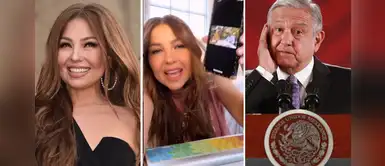 Thalía se indigna con las medidas que tomó el presidente de México ante crisis por el coronavirus Thalía se indigna con las medidas que tomó el presidente de México ante crisis por el coronavirus