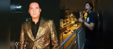 Sandro de ‘Yo Soy’ canta desde su balcón para dar alegría en cuarentena Sandro de ‘Yo Soy’ canta desde su balcón para dar alegría en cuarentena