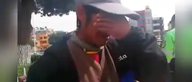 Entre lágrimas, padre de familia pide ayuda porque ya no tiene para alimentar a su familia Entre lágrimas, padre de familia pide ayuda porque ya no tiene para alimentar a su familia