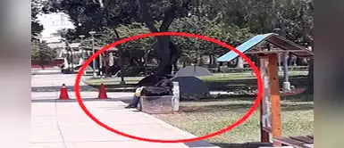 San Borja: Extranjero con síntomas del coronavirus permanece en parque y vecinos piden atención San Borja: Extranjero con síntomas del coronavirus permanece en parque y vecinos piden atención