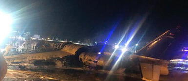 Avión que transportaba suministros para el covid-19 se estrella en Filipinas Avión que transportaba suministros para el covid-19 se estrella en Filipinas