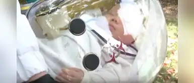 Diseñan cápsula para proteger al bebé del coronavirus en China Diseñan cápsula para proteger al bebé del coronavirus en China