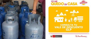 Consulta cómo obtener el vale de descuento para comprar balón de gas Consulta cómo obtener el vale de descuento para comprar balón de gas