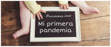 "Mi primera pandemia", el curioso mensaje de los bebés en Instagram "Mi primera pandemia", el curioso mensaje de los bebés en Instagram