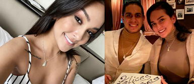 Daniela Darcourt festeja cumpleaños de su pareja durante la cuarentena Daniela Darcourt festeja cumpleaños de su pareja durante la cuarentena