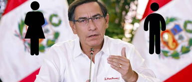 Presidente Vizcarra ordena pico y placa de género para frenar al Covid-19 Presidente Vizcarra ordena pico y placa de género para frenar al Covid-19