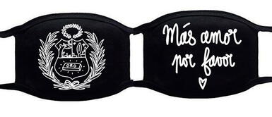 Pietá regalará mascarillas con diseños patriotas después de cuarentena Pietá regalará mascarillas con diseños patriotas después de cuarentena