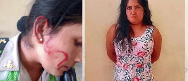 Inmovilización social: Dictan prisión preventiva contra mujer que golpeó a policías Inmovilización social: Dictan prisión preventiva contra mujer que golpeó a policías