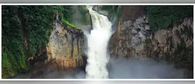 NASA: Fotos demuestran que Ecuador ya no cuenta con su cascada más grande NASA: Fotos demuestran que Ecuador ya no cuenta con su cascada más grande