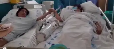 Madre e hija protagonizan un emotivo reencuentro en el hospital tras superar lo más fuerte del covid-19 Madre e hija protagonizan un emotivo reencuentro en el hospital tras superar lo más fuerte del covid-19