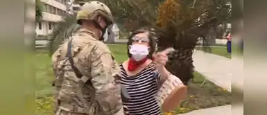 “Soy sobrina de héroes FAP”: mujer se resiste a intervención en Miraflores “Soy sobrina de héroes FAP”: mujer se resiste a intervención en Miraflores