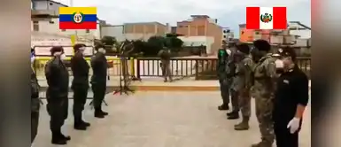 El encuentro de las Fuerzas Armadas de Perú y Ecuador en frontera: "Juntos venceremos esta crisis" El encuentro de las Fuerzas Armadas de Perú y Ecuador en frontera: "Juntos venceremos esta crisis"