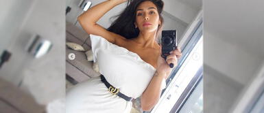 Pillow challenge: Vania Bludau transforma una almohada en el vestido que todas deseamos Pillow challenge: Vania Bludau transforma una almohada en el vestido que todas deseamos