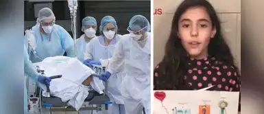 Hijos de médicos y enfermeros hacen emotivo homenaje a sus padres que luchan contra el coronavirus Hijos de médicos y enfermeros hacen emotivo homenaje a sus padres que luchan contra el coronavirus