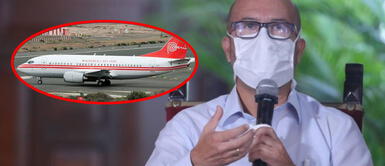 Ministro de Salud no descarta enviar el avión presidencial a China para recoger respiradores Ministro de Salud no descarta enviar el avión presidencial a China para recoger respiradores