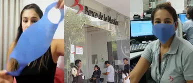 Coronavirus: Denuncian al Banco de la Nación por entregar mascarillas de mala calidad a sus trabajadores Coronavirus: Denuncian al Banco de la Nación por entregar mascarillas de mala calidad a sus trabajadores