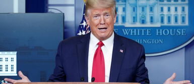 Trump anunció que EE. UU. suspende financiamiento a la OMS Trump anunció que EE. UU. suspende financiamiento a la OMS