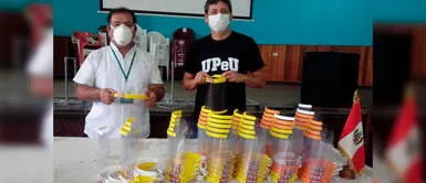 #BuenasNoticias: Donan protectores faciales para el personal de salud de región San Martín #BuenasNoticias: Donan protectores faciales para el personal de salud de región San Martín