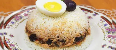 Cuarentena: ¡Full proteína gracias a este delicioso arroz tapado de atún! Cuarentena: ¡Full proteína gracias a este delicioso arroz tapado de atún!
