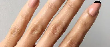 Este es el tipo de manicure que da la impresión de tener uñas más largas Este es el tipo de manicure que da la impresión de tener uñas más largas