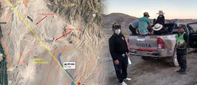 Arequipa: Rescatan a familia que se perdió por los cerros cuando regresaba a su pueblo Arequipa: Rescatan a familia que se perdió por los cerros cuando regresaba a su pueblo