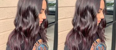 Glossy Plum Hair: El tinte ideal para las que no quieren un cambio muy dramático Glossy Plum Hair: El tinte ideal para las que no quieren un cambio muy dramático