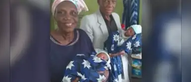 Mujer de 68 años se convirtió en madre de gemelos gracias a un tratamiento de fertilidad en Nigeria Mujer de 68 años se convirtió en madre de gemelos gracias a un tratamiento de fertilidad en Nigeria