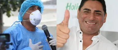 Carlos Álvarez llora tras llevar alegría a pacientes con COVID-19 en Villa Panamericana Carlos Álvarez llora tras llevar alegría a pacientes con COVID-19 en Villa Panamericana