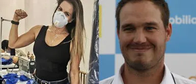 Alejandra Baigorria y Forsyth donan comida y mascarilla a personas varadas en La Victoria Alejandra Baigorria y Forsyth donan comida y mascarilla a personas varadas en La Victoria