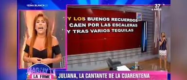 Magaly Medina felicita a Juliana: “Me quito el sombrero por el trabajo que hace” Magaly Medina felicita a Juliana: “Me quito el sombrero por el trabajo que hace”