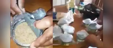 Denuncian que municipalidad de SJL entregó productos en descomposición Denuncian que municipalidad de SJL entregó productos en descomposición