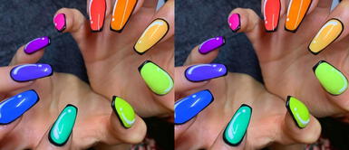 Frame Nails: La nueva tendencia de manicure que las minimalistas adoran Frame Nails: La nueva tendencia de manicure que las minimalistas adoran