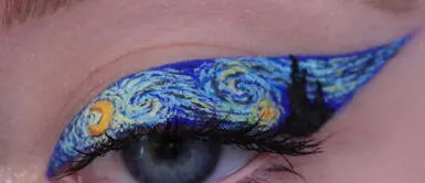 Van Gogh vive, y lo hace en estos looks de maquillaje Van Gogh vive, y lo hace en estos looks de maquillaje