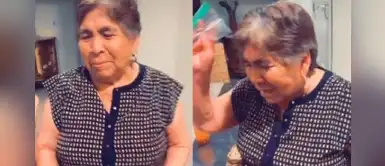 Abuelita se hace viral tras quedar bajo efectos de la marihuana al confundirse de té | VÍDEO Abuelita se hace viral tras quedar bajo efectos de la marihuana al confundirse de té | VÍDEO