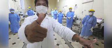 #BuenasNoticias: Excombatiente del VRAEM vence al coronavirus y es dado de alta #BuenasNoticias: Excombatiente del VRAEM vence al coronavirus y es dado de alta