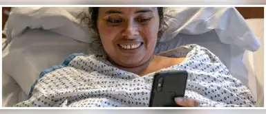 Madre conoce a su bebé por videollamada tras ganarle la batalla al COVID-19 Madre conoce a su bebé por videollamada tras ganarle la batalla al COVID-19