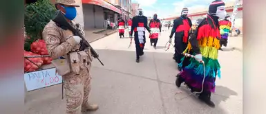¡A latigazos! Ukukus castigarán a quienes no cumplan con aislamiento social en Cusco ¡A latigazos! Ukukus castigarán a quienes no cumplan con aislamiento social en Cusco