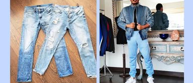 Yirko Sivirich enseña a crear una casaca con pantalones jean que ya no usas Yirko Sivirich enseña a crear una casaca con pantalones jean que ya no usas