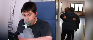 Tras superar el COVID-19, paciente con síndrome de Down tiene tierno reencuentro con su madre | VÍDEO Tras superar el COVID-19, paciente con síndrome de Down tiene tierno reencuentro con su madre | VÍDEO