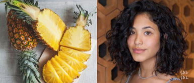 Prepara una mascarilla de cáscara de piña para definir los rulos de tu cabello Prepara una mascarilla de cáscara de piña para definir los rulos de tu cabello