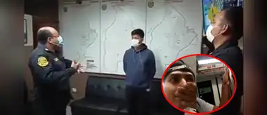 Capturan a sujeto que dejó sus secreciones nasales en el Metro de Lima | VÍDEO Capturan a sujeto que dejó sus secreciones nasales en el Metro de Lima | VÍDEO