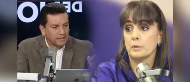 Patricia del Río y Ricardo Gómez se enfrentan en vivo por Keiko Fujimori y Domingo Pérez Patricia del Río y Ricardo Gómez se enfrentan en vivo por Keiko Fujimori y Domingo Pérez