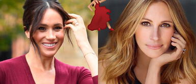 ¡De blanco y negro! El vestido que Meghan Markle y Julia Roberts comparten ¡De blanco y negro! El vestido que Meghan Markle y Julia Roberts comparten