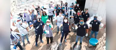 Alianza Lima repartió canastas y almuerzos en zonas vulnerables durante la cuarentena Alianza Lima repartió canastas y almuerzos en zonas vulnerables durante la cuarentena