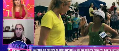 Natalia Málaga tras críticas: “tener más hijos me parece absurdo, bueno me equivoqué” Natalia Málaga tras críticas: “tener más hijos me parece absurdo, bueno me equivoqué”