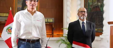 Martín Vizcarra respalda y ratifica a Ministro de Salud: “Si hay diferencias, superémoslas” Martín Vizcarra respalda y ratifica a Ministro de Salud: “Si hay diferencias, superémoslas”